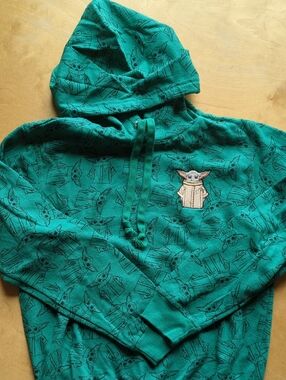 Star Wars The Child Green Graphic Pullover Hoodie